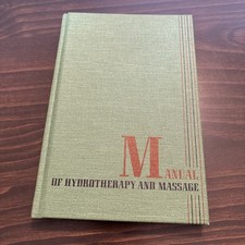 Manual de hidroterapia y masaje, 1964, 1.ª ed., 1.ª impresión