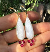  270 MOONSTONE SUNDANCE CHARM ARTISAN JEWELRY EARRINGS