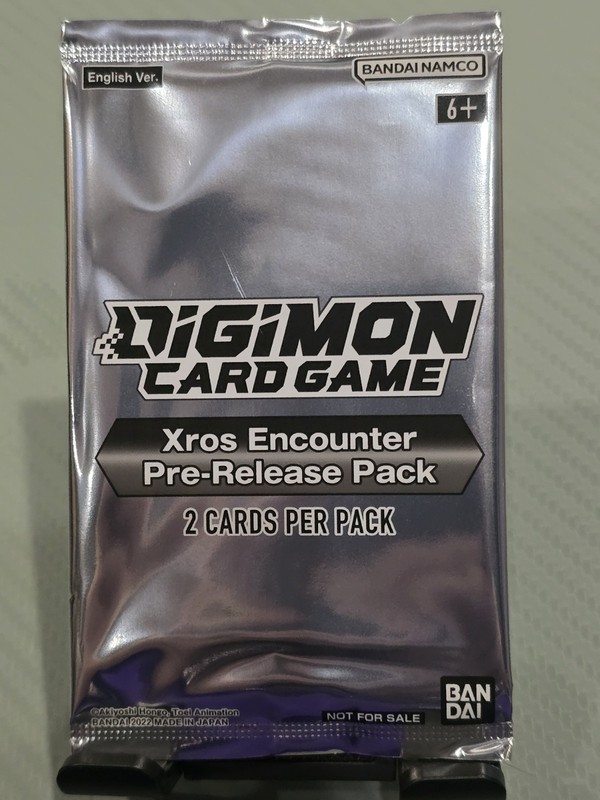 Digimon BT10 Xros Encounter Pre-Release Pack Factory Sealed