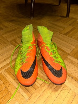 Nike Hypervenom Phantom 3 Size 44 Orange Green
