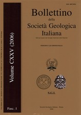 Bollettino della Società Geologica Italiana. Vol. 125 (2006) Fasc. 1 - AA. VV.