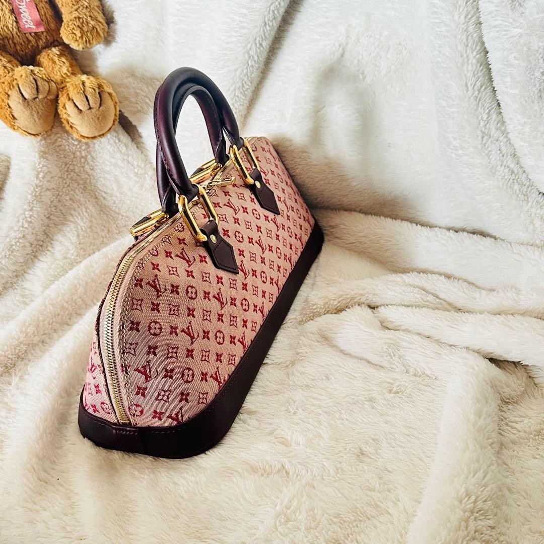LOUIS VUITTON Monogram Mini Alma Long Handbag Cherry M92207 Y2K