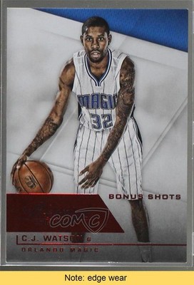 2015-16 Panini Prestige Bonus Shots Red 184/199 CJ Watson #37 READ fm0