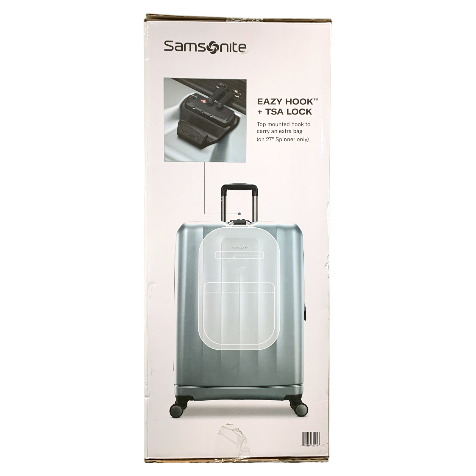 Samsonite Ridgeway Hardside 2-Piece Spinner Luggage Set (Silver)