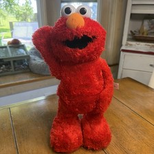 2005 Mattel TMX Tickle Me Elmo Works Great Batteries Not Included Laughs Falls