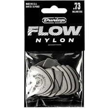 Dunlop Flow Nylon Guitar Picks .73 mm 12 Pack
