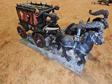 Warhammer Fantasy Black Coach Undead * Vampire Counts * Painted * OOP *