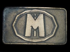 TE07149 VINTAGE 1970s  UNKNOWN COMPANY  MISCELLANEOUS BELT BUCKLE