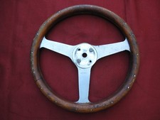 Vintage Original 11 Inch Wood Steering Wheel Lola Caterham Lotus 7 Seven Vintage Original 11 Inch Wood Steering Wheel Lola Caterham Lotus 7 Seven