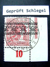 Bizone 49 I a,  Arbeiter,  60 Pf, Bandaufdruck, gest., gepr. Schlegel  BPP