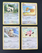 Nintendo Pokémon TCG Persian Doduo Meowth Stufful 2017 Lot