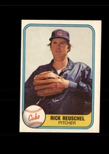 Rick Reuschel 1981 Fleer Baseball Card #293 Chicago Cubs + Fast Free Ship