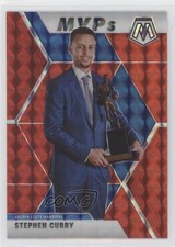 2019-20 Panini Mosaic MVPs Red Prizm Stephen Curry #299 0zk5