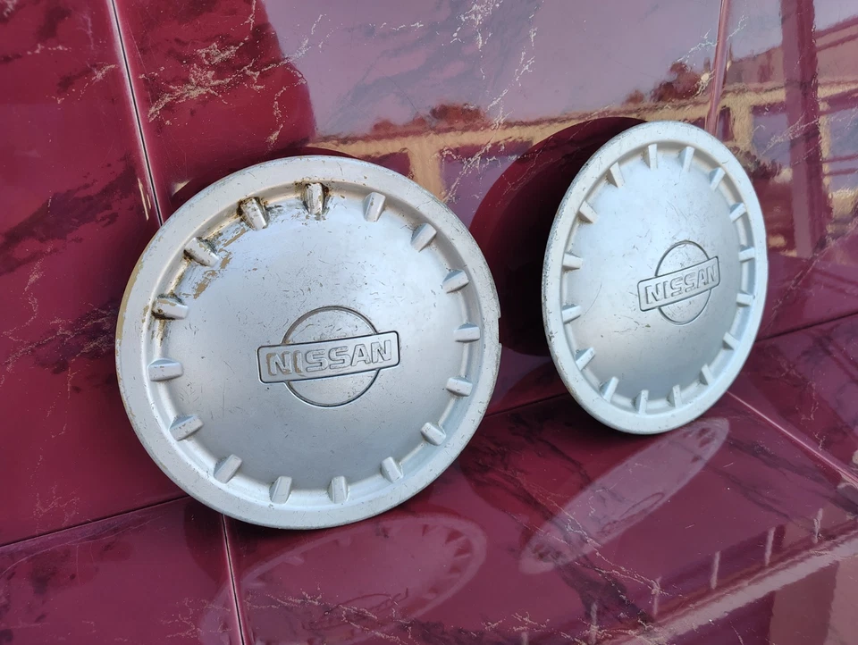 Центральные колпаки колес (2) 1991-1999 Nissan Sentra NX 200SX от оригинального производителя No 40315-50y00 - Изображение 3 из 4