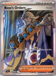 Boss's Orders (Ghetsis) 248/193 Paldea Evolved