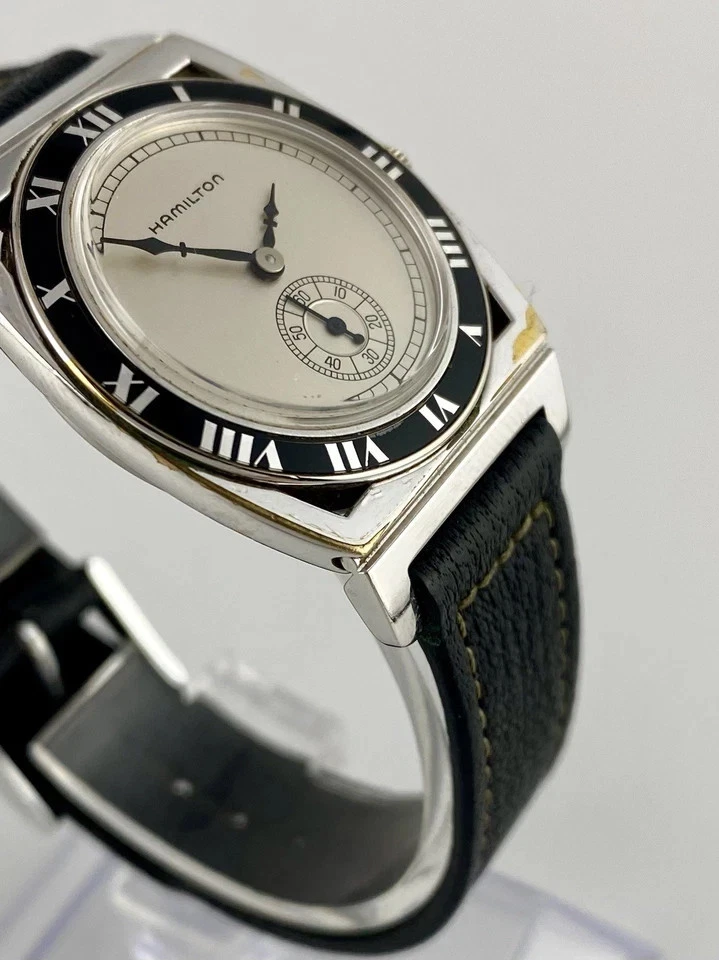 Hamilton Piping Rock 限量版 6091 手表-石英-跑步-白色金盘 — 第 3/4 张图片