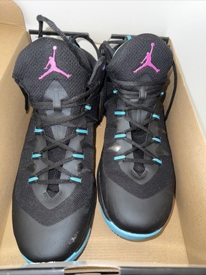 Jordan Super.Fly 2 GS 'Black Club Pink size 11.5 599945 009