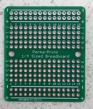 1/4 Size Perma-Proto Prototype Breadboard Perfboard Stripboard PCB