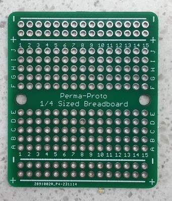 1/4 Größe Perma-Proto Prototyp Breadboard Perfboard Stripboard PCB