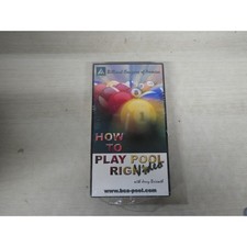 How To Play Pool Right VHS Jerry Briesath Billiard Congress of America New Seal