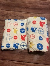 Northwest Pokemon Electric Ignite Full Sized Sheet Set Flat Fitted