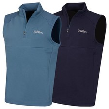 Oscar Jacobson Herren Lockhart Tour &auml;rmellose Weste Golfweste 43 % Rabatt UVP