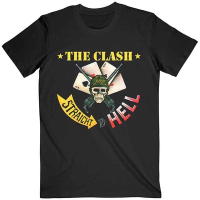 The Clash Straight To Hell Single T-Shirt