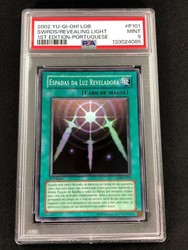 Swords of Revealing Light LOB-101 1st Edition Super Rare