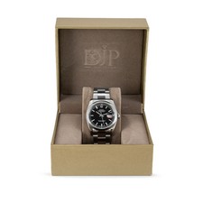 Rolex Datejust 36MM 116200 Black & Red Roulette Oyster Smooth Steel Watch 11