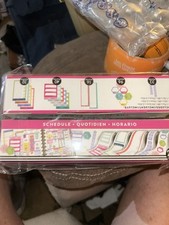 Multicolor Planner Stickers Set, 96 Pieces - Scrapbooking Schedule Pack