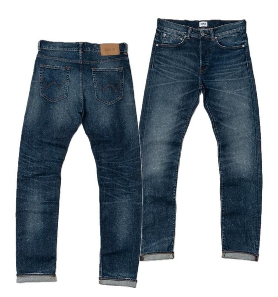 Men Edwin Jeans Navy Cotton 31