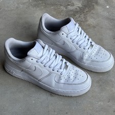 Nike Air Force 1 '07 Low Triple White Men  s 10 CW2288-111 AF1