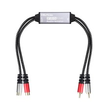 Pro U101 Mini RCA Passive Ground Loop Noise Isolation Box Build-in ... Fast Ship