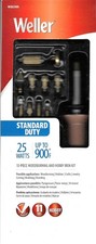 Weller 15-Piece Woodburning Hobby Iron Kit 25W Multiple Tips WSB25WB
