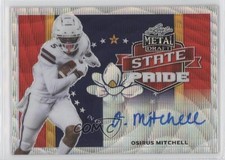 2021 Leaf Metal Draft State Pride Silver Wave 71/75 Osirus Mitchell Auto 0yd6
