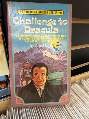 D3 Challenge of Dracula PB Dracula series #9 1975 1st print
