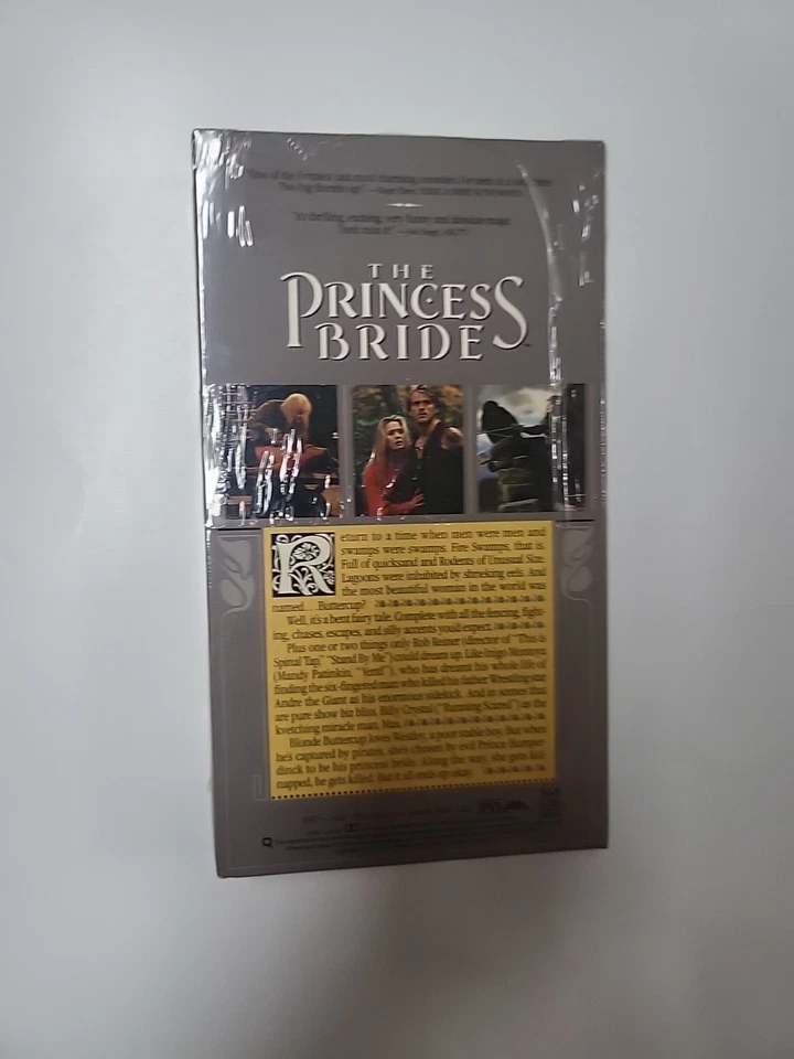 The Princess Bride Vhs Sealed 1988 Cult Classic Nelson Entertainment Watermarked - Image 2 of 4