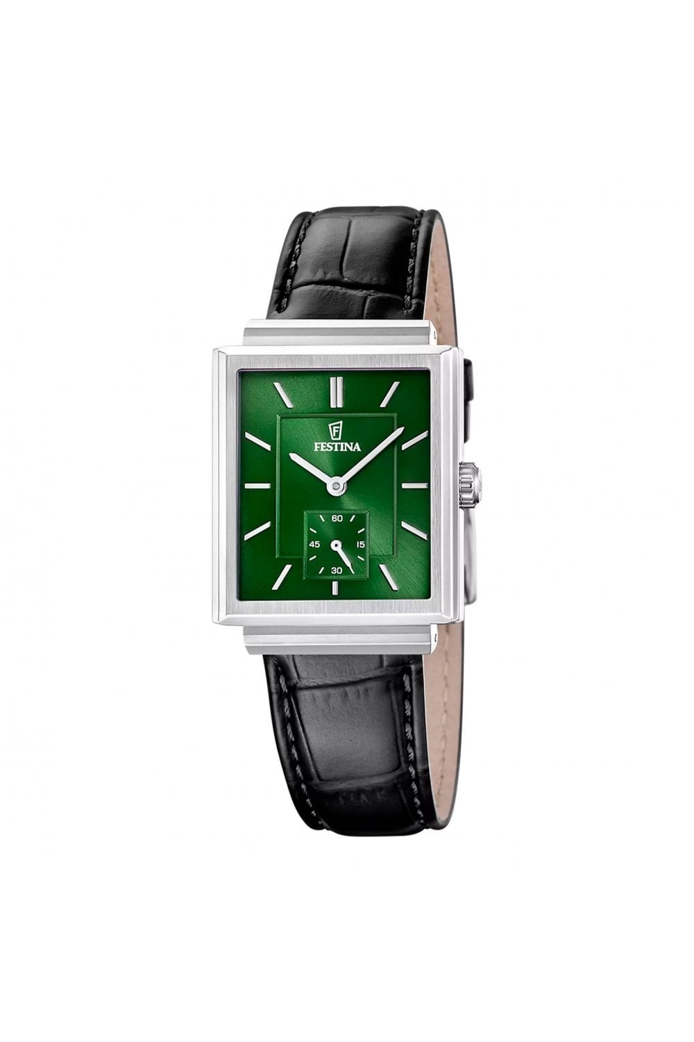 Festina Gents Green On The Square 29mm Stainless Steel Dress Watch F20775-4