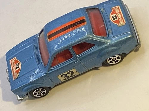 CORGI🔥JUNIORS VINTAGE 1972 FORD ESCORT - WHIZZWHEELS 1:64