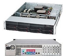 Supermicro CSE-825TQ-600LPB 2U 600W 2U Rackmount Server Chassis Black 