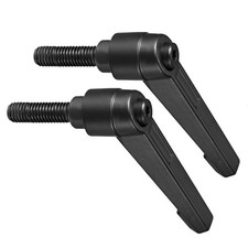Clamping Lever Handles, M8 x 25mm Male Thread, Adjustable Quick Release Locki...