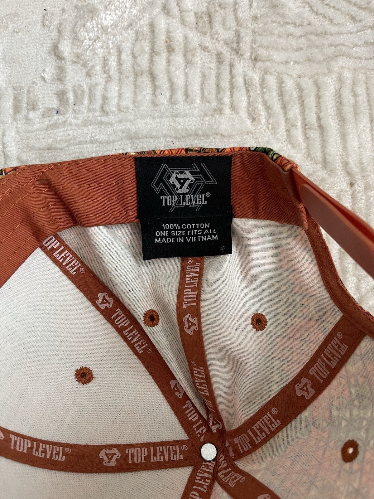 Top Level Snapback Hat Multicolored Adjustable - image 4