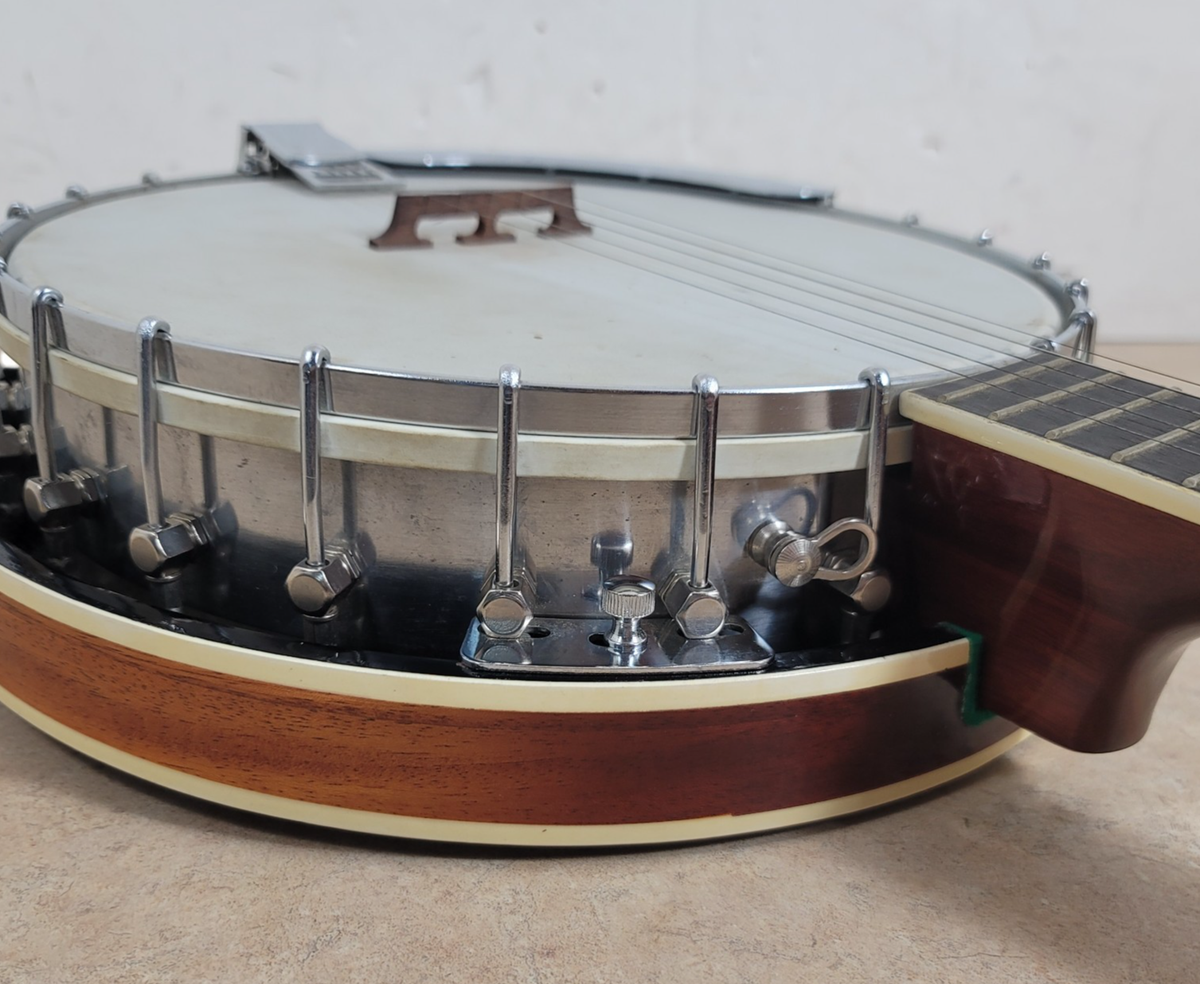 Vintage 1970's - 1980's Morris 5 String Banjo - Made in Japan | eBay