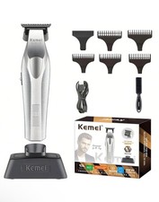 Kemei KM 3023 Electric Hair Clipper  9000 RPM High Speed All Metal Hair Trimmer