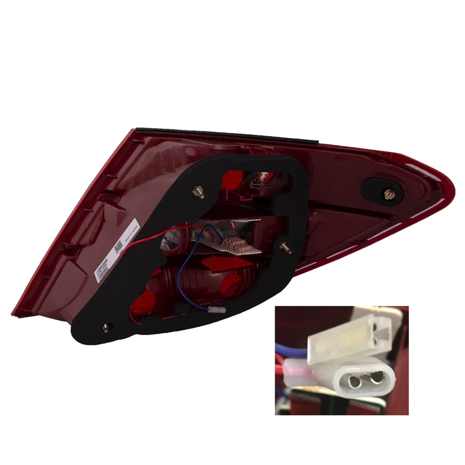 Juego de luces traseras LED para Mercedes Benz Clase C 2008-2011 AMG C63 Foto 2 de 4