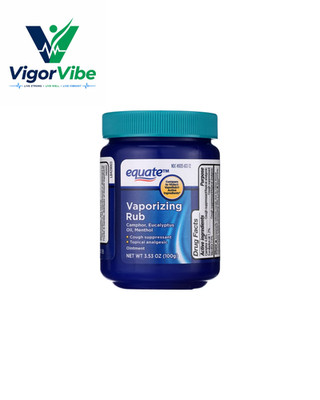 Equate Vaporizing Rub Ointment, Compare to Vicks VapoRub, 3.53 oz