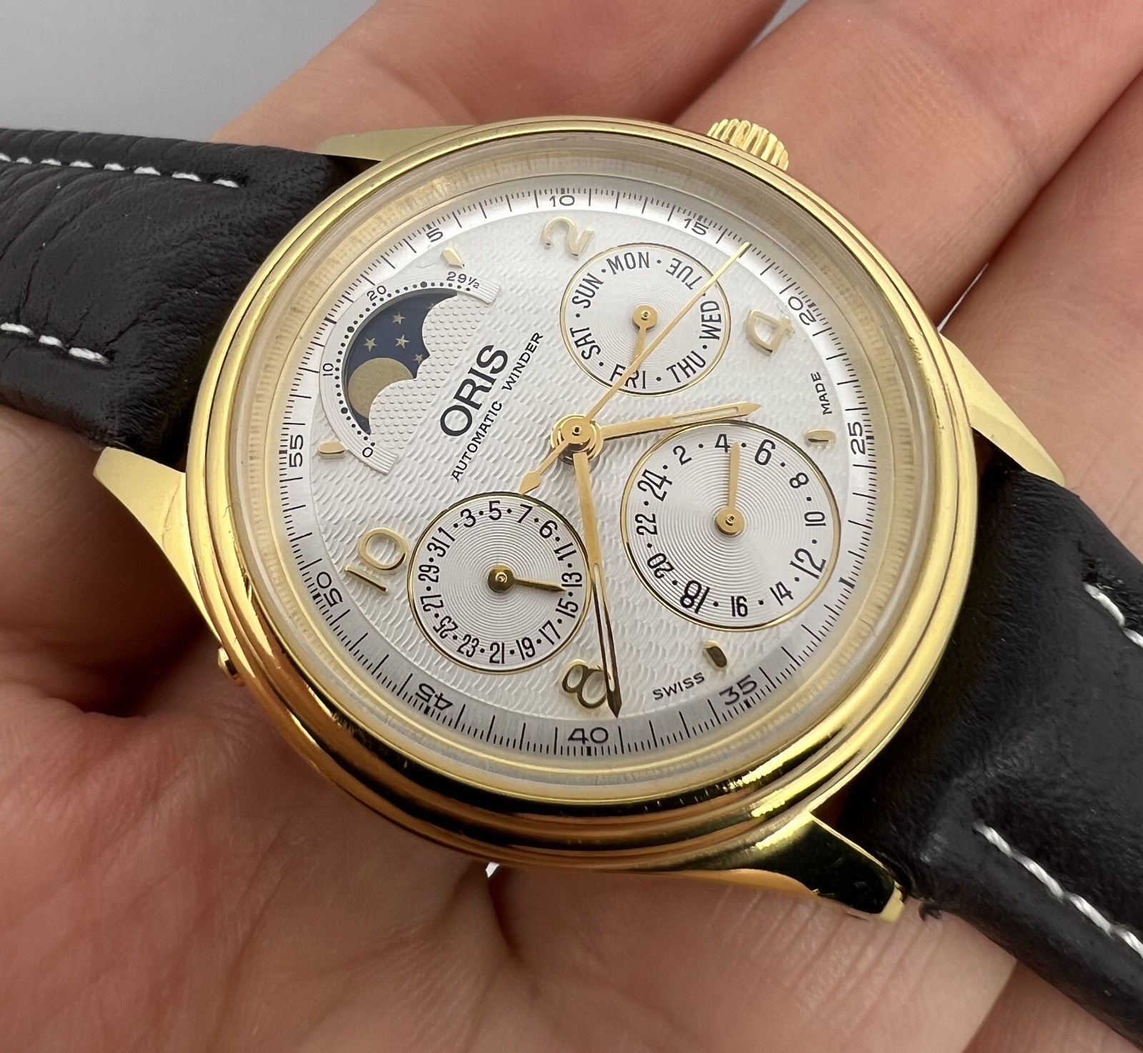 ORIS  COMPLICATION AUTOMATIC MOON PHASE REF 7433B… - image 3