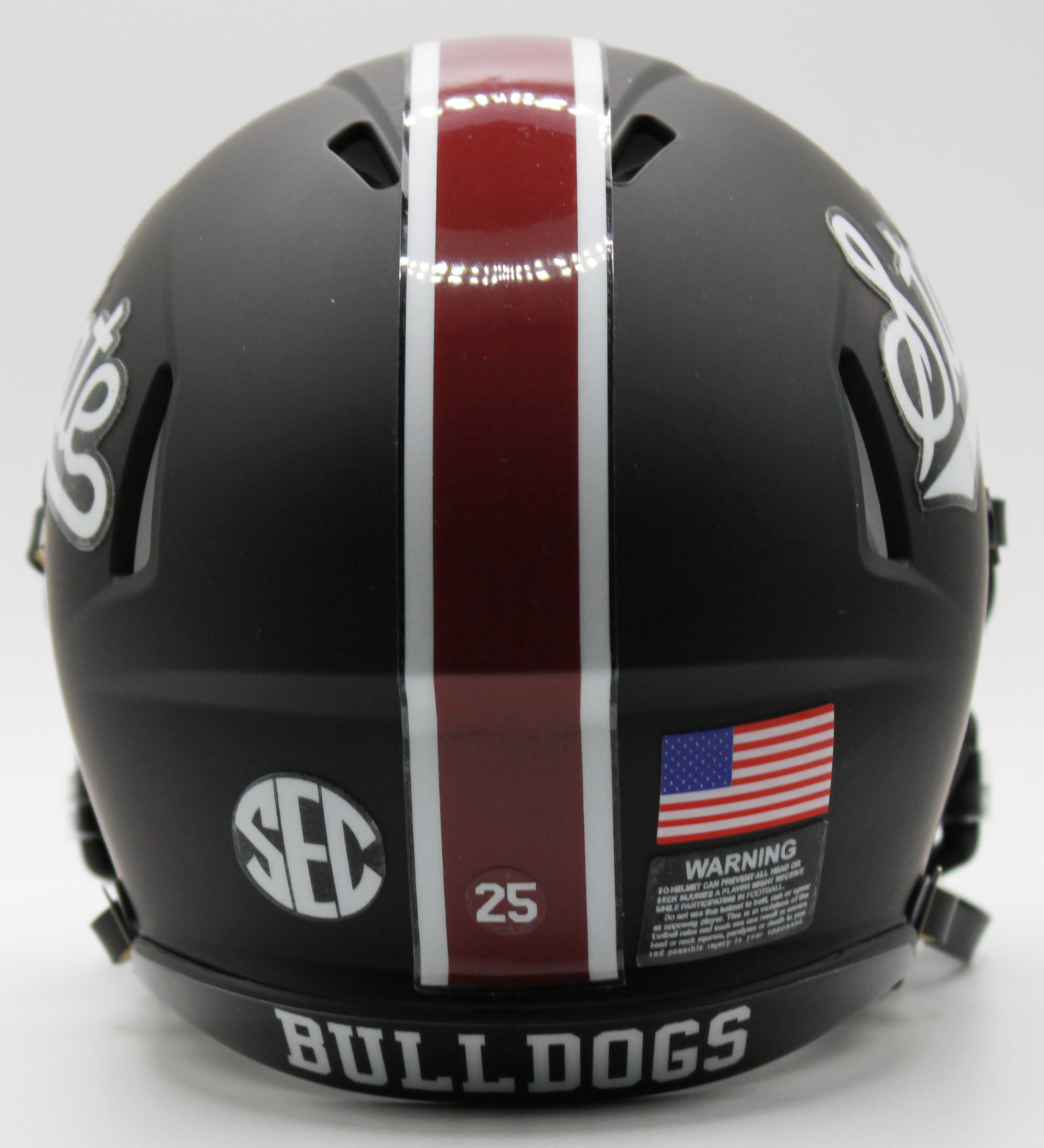 2025 Mississippi State Bulldogs Custom Riddell Mini Helmet vs Arizona State