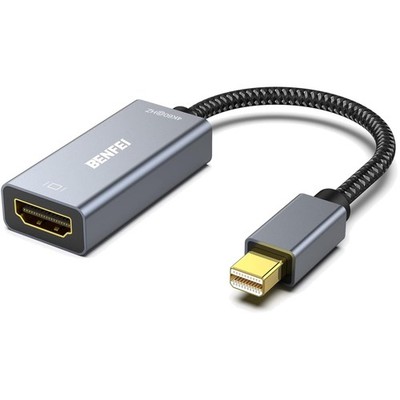 Mini DisplayPort auf HDMI Adapter 4K@60Hz für MacBook Pro, Surface, Monitor, ...