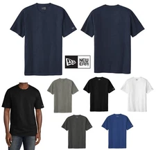 MEN'S NEW ERA MOISTURE WICKING TRI-BLEND T-SHIRT, SHORT SLEEVE, CREWNECK. XS-4XL